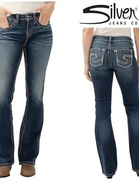 Silver Jeans Suki Slim bootcut jeans